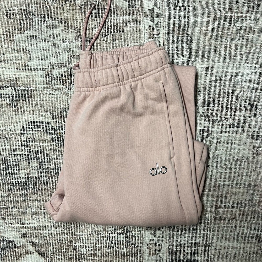 Alo Yoga Accolade Sweatpant Pink Quartz